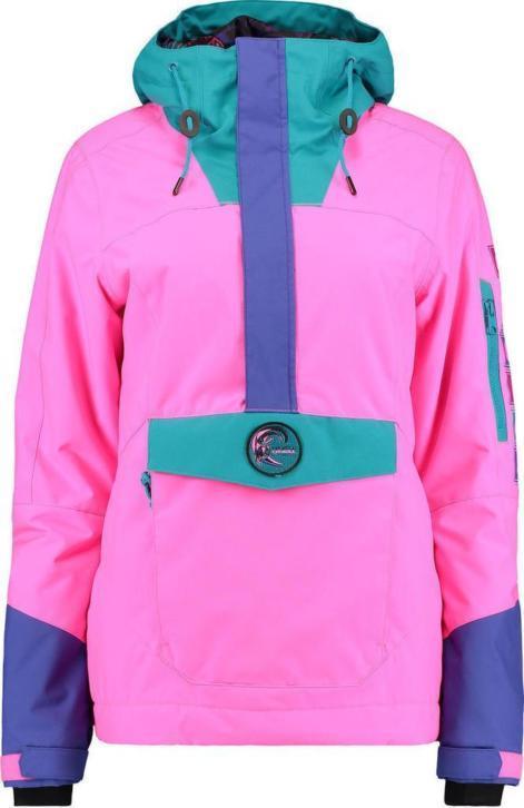 O'Neill Dames Wintersportjas '88 Frozen Wave - Neon Pink - S