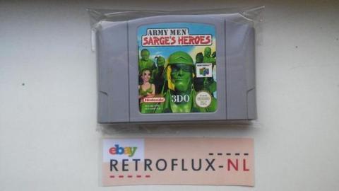 Army Men Sarge's Heroes - Nintendo 64 N64