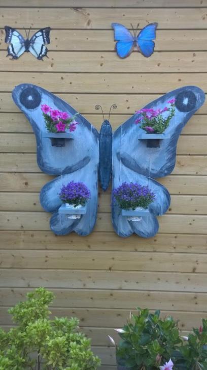 Tuin decoratieve vlinder