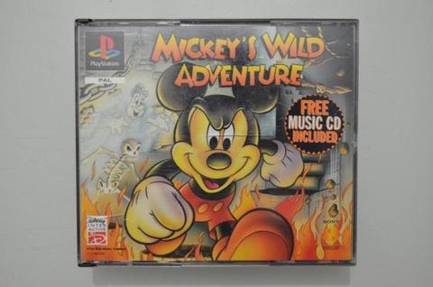 Ps1 Mickey's Wild Adventure Big Box