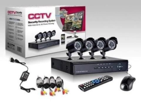 Beveiligingscamera set 4 cameras bewakingscamera CCTV