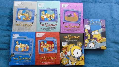 Dvd Collectie 20 : The Simpsons Seizoenen 1,2,3,4,5,6,7