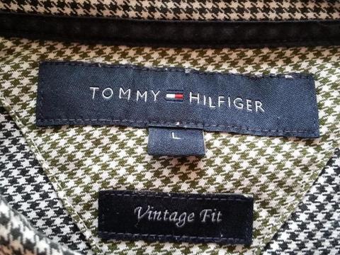 Nieuw(Tommy Hilfiger) Overhemd met mooie kleur en stof 41