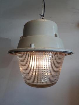 Gave industriële kristallampen vintage lampen fabriekslamp