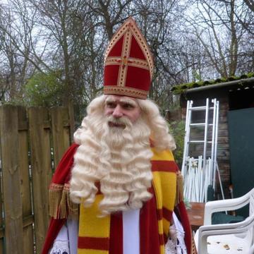 professionele Sinterklaas en pieten opbezoek