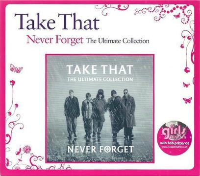 cd - Take That - The Ultimate Collection - Never Forget