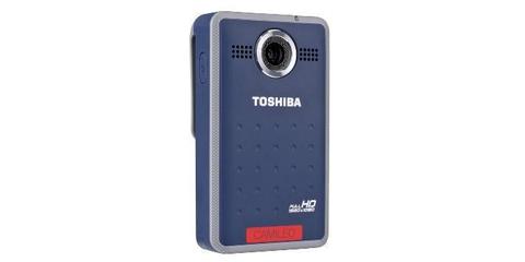 Toshiba Camileo Clip blauw