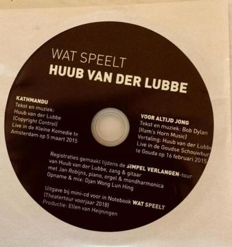 Gezocht Huub van der Lubbe Mini CD Wat Speelt