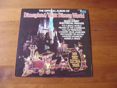 The Official Album of Disneyland/Walt Disney World LP