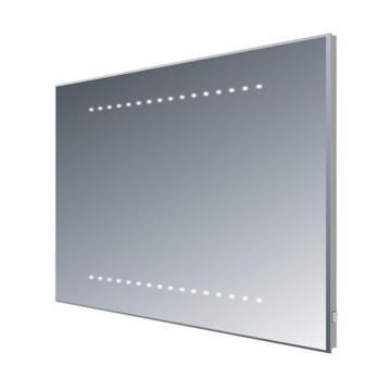 Badkamerspiegel met spiegelverwarming en LED verlichting