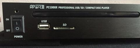 APart PC1000R Pro Cd speler