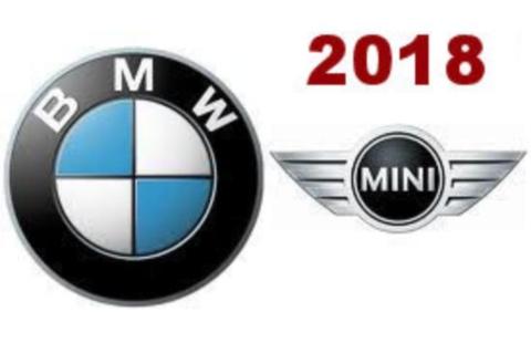 BMW en MINI 2018-2019 navigatie op DVD-USB stick + FSC code