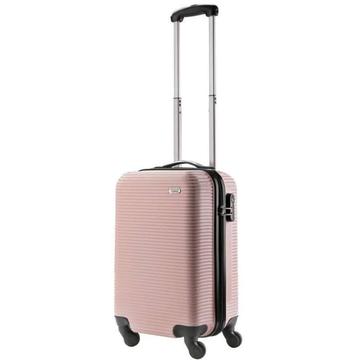 Travelz horizon abs handbagage koffer Roze