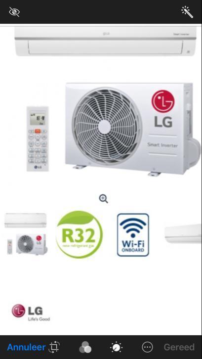 Airco incl montage LG