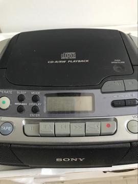 Sony cd-r/te playback compact disk player