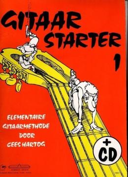 lesboek-Gitaar Starter 1-Gitaarstarter 1-Hartog+cd