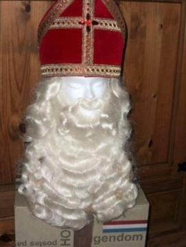 nieuw Haar van Sinterklaas baardstel te koop losse Snor