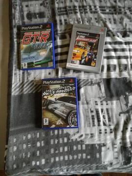 3 PlayStation 2 games