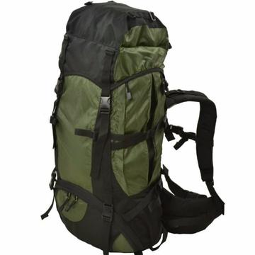 Backpack Groen Stevige trekkers rugzak, backpack's 65 +10 L