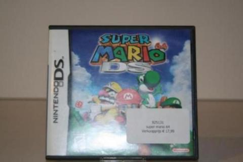 nds game Super Mario 64 voor maar slechts €14.99