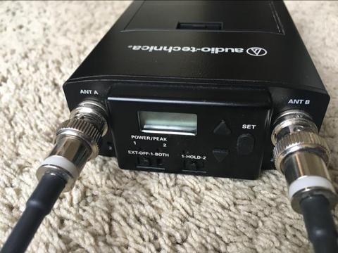 Audio-Technica draadloze dual diversity microfoon set