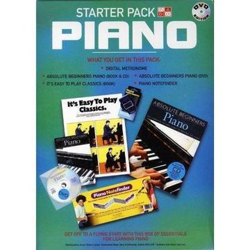 MusicSales In A Box Starter Pack: Piano (DVD Edition)