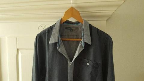 Cast iron blouse/trui/vest (*Premium-Denim*) no pme maat XL