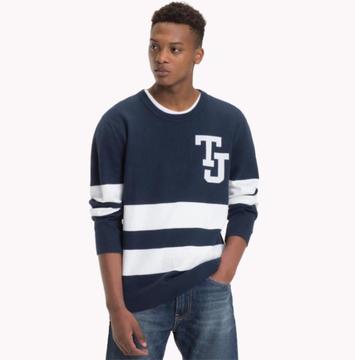 Tommy Hilfiger Trui Ronde Hals Navy