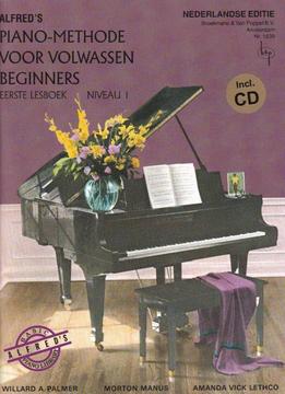 Alfreds Piano Methode 1 voor volwassen beginners met CD