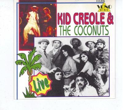 NOG 1 CD in Europa te koop: KID CREOLE & THE COCONUTS: Live