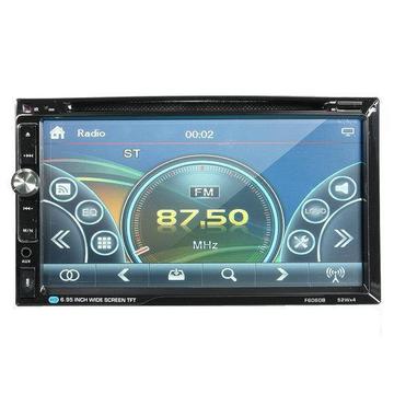 F6060B 7 inch Car Stereo DVD-speler Bluetooth FM-radio MP