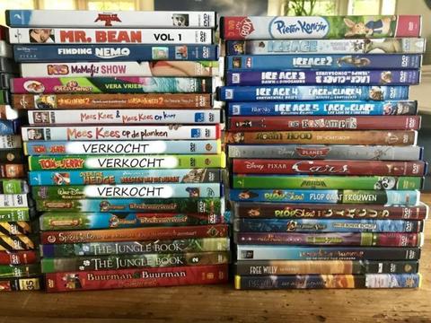 *** 69 kinder dvd's - allemaal in perfecte staat! ***