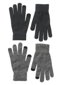 HEMA 2-pak Heren Handschoenen Blauw (blauw)
