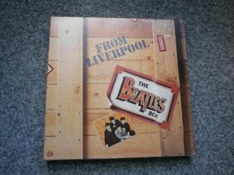 the beatles-from liverpool-the beatles box lp's