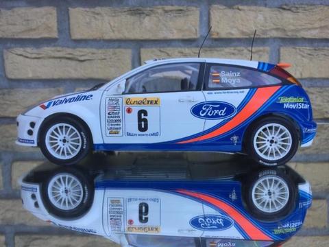 FORD FOCUS WRC SAINZ #6 RALLY M.C. 2000 AUTOART SCHADE NoBox
