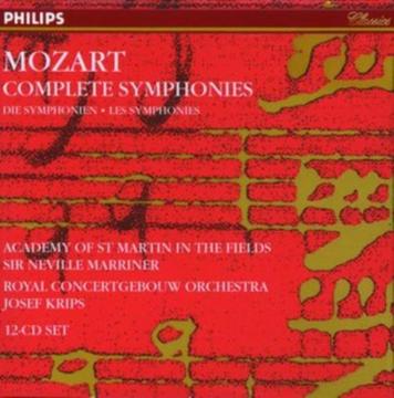 Mozart - Complete Symphonies - Neville Marriner - 12 cd box