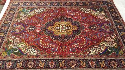 Perzisch tapijt TABRIZ 295 x 200/kleed/Kelim/Oosterse/Loper