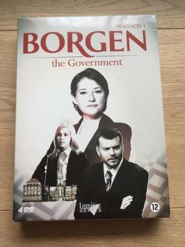 dvd box Borgen the Government, seizoen 1, 4 dvd's in box
