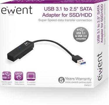 Koopjeshoek- Ewent EW7017 - SATA naar USB 3.0 adapter