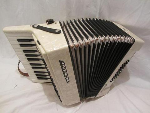 Kleine lichte Weltmeister accordeon