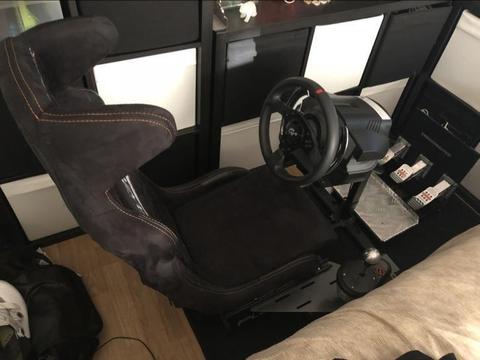 WRC edition Playseat + Thurstmaster T500RS en TH8A Shifter