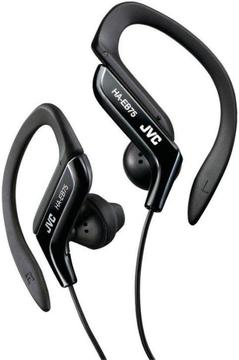 JVC HA-EB75-B - Ear-clip Sport oordopjes- Zwart