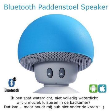 Bluetooth speaker in de vorm van een paddenstoel - spatwater