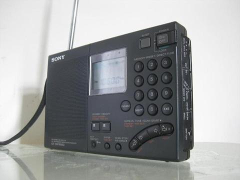 Sony ICF-SW7600G HighEnd pocket wereldontvanger PLL stereoFM