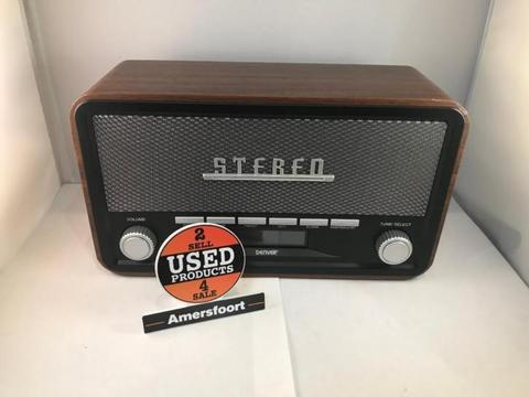 Denver Wooden FM/DAB Radio