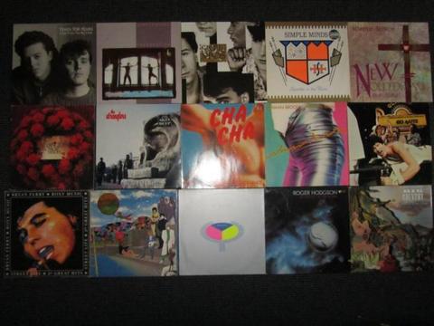 30 LP's Pop Rock New Wave partij verzameling vinyl elpee lps