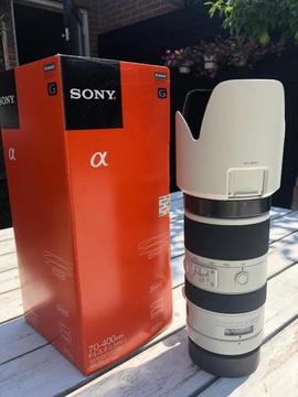 Sony 70-400 mm G2 lens F4-5.6 SSM II als nieuw