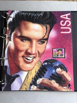 Herdenkingspostzegels Elvis Presley