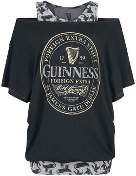 Guinness - Logo - T-shirts - zwart - T-shirts - zwart