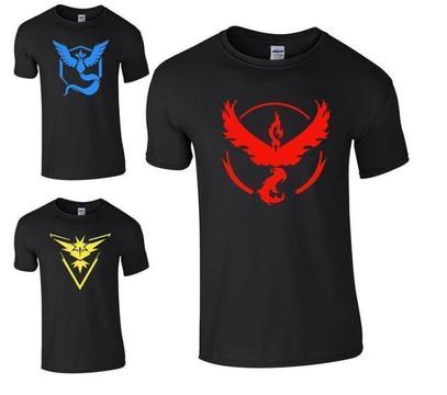 Pokemon Go Teams Mystic, Instinct Valor Shirt T-shirt